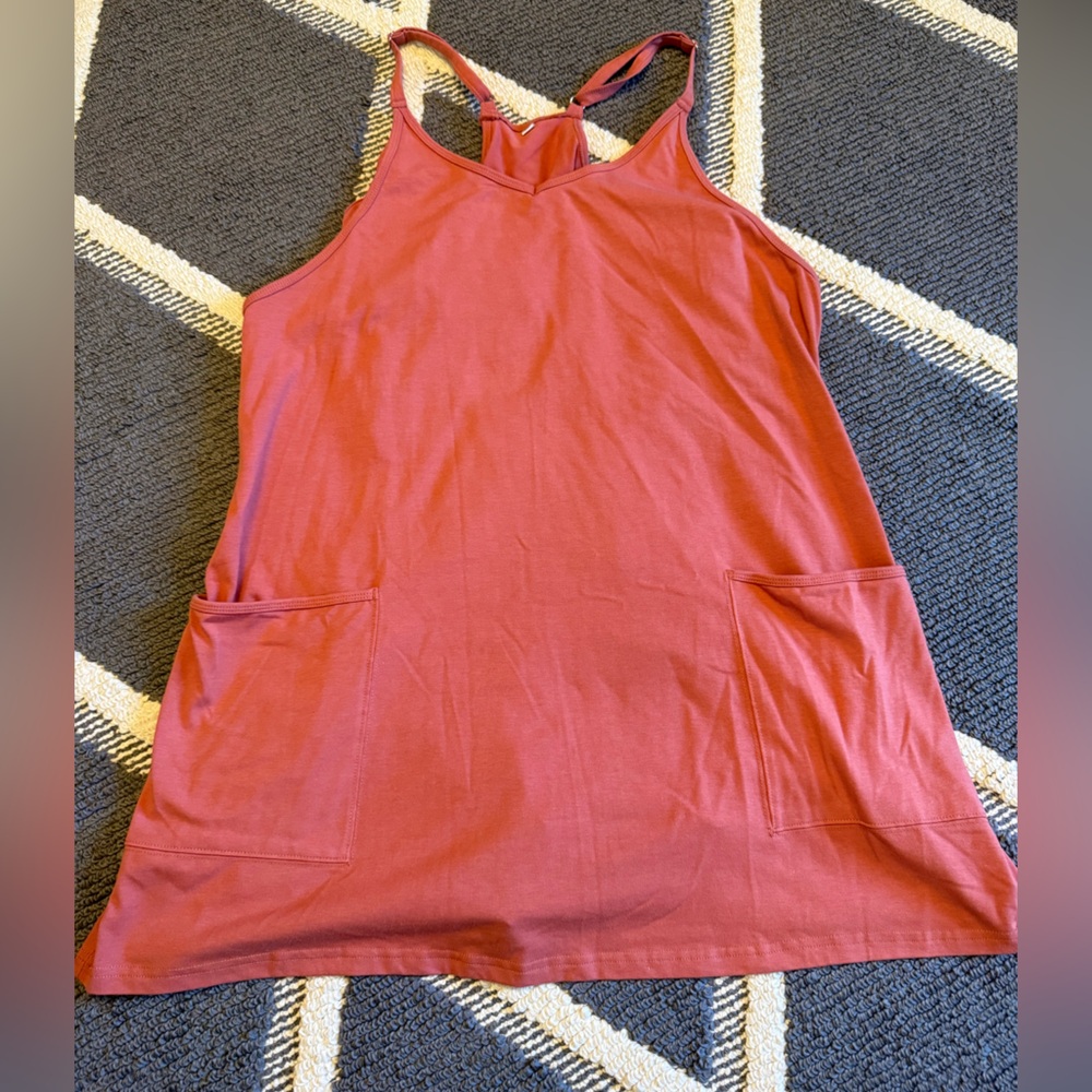 Women's Sleeveless Dress Pink